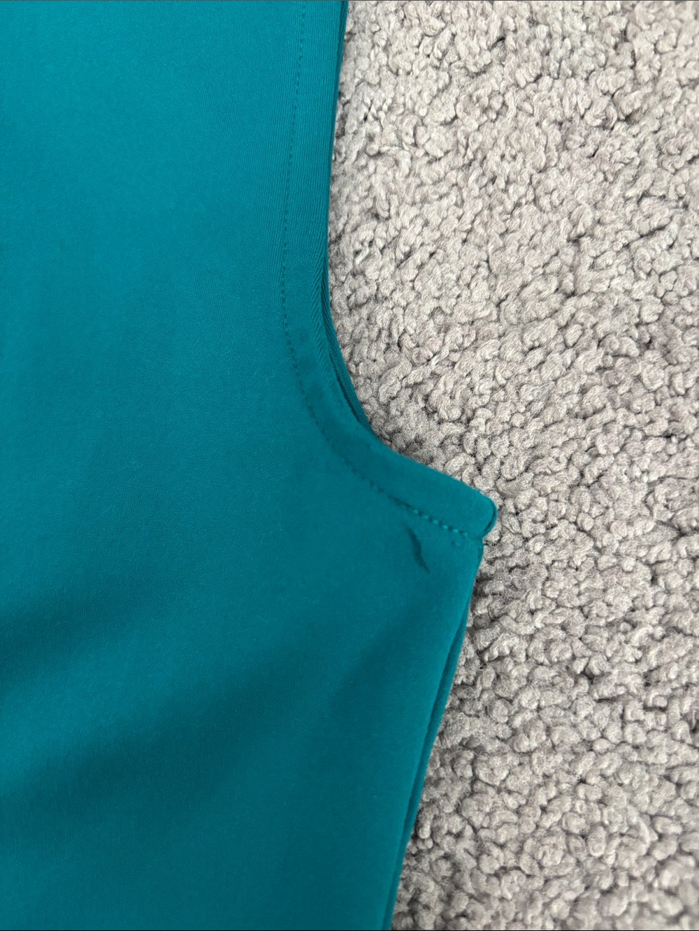 Teal or Black Sleeveless Crop Tops - Picture 5 of 8